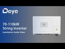 String Inverter: Deye 70-110kW String Inverter Installation Video