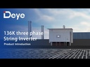 String Inverter: Deye 136K three phase String Inverter Introduction