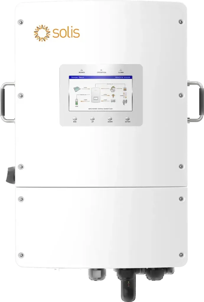 Гібридний інвертор S6-EH3P15K02-NV-YD-L Solis (15kW, 3 фази, 2 MPPT, LV)